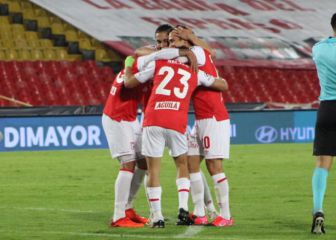 Santa Fe vence al DIM y es líder parcial de la Liga