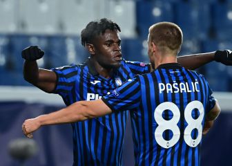 Duván Zapata, finalista a jugador del mes en Atalanta