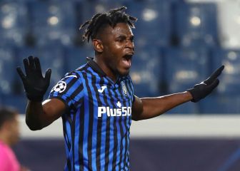 Duván Zapata, elegido jugador del mes en Atalanta