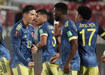 Lista de Colombia para enfrentar a Uruguay y Ecuador