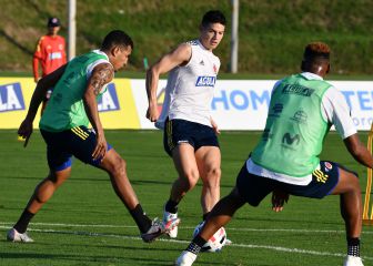 Colombia y su primera práctica con la mira en Uruguay