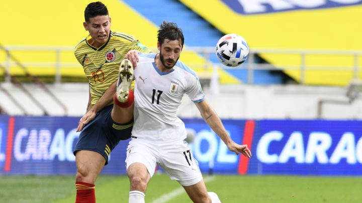 Colombia cae goleada ante Uruguay en Barranquilla