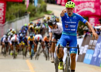 Bernardo Suaza gana la primera etapa de la Vuelta