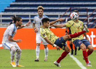 Colombia 1x1: Errores individuales y cero ideas