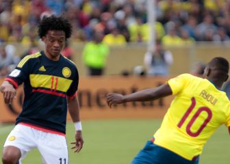 Los que repiten del último Ecuador-Colombia en Quito