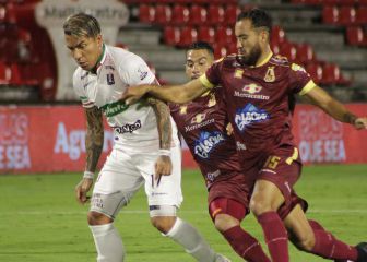 Tolima pierde sobre el final con Once Caldas en Ibagué