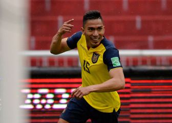 Ángel Mena, la figura del partido Ecuador vs. Colombia