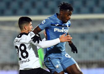 Atalanta empata sin goles con Spezia y Duván juega 66'