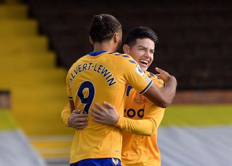 Con James y Mina, Everton vuelve al triunfo en la Premier