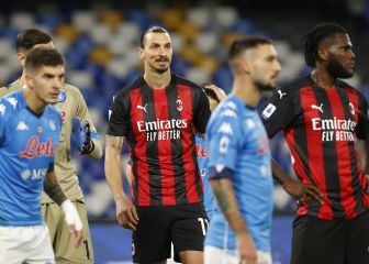 Milan vence a Napoli y sigue líder de la Serie A