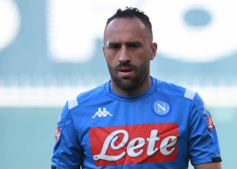 David Ospina hace trabajo diferenciado con Napoli