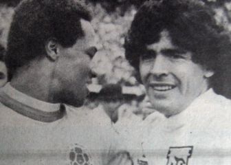 Cinco momentos de Maradona en Colombia