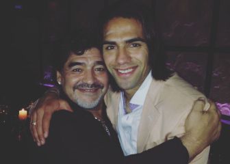 Falcao despide a Maradona: 
