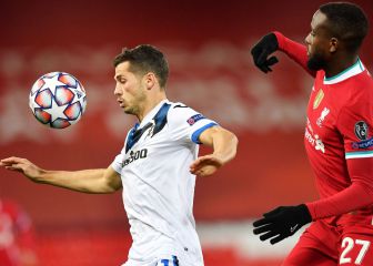 Atalanta sorprende al Liverpool y sigue con posibilidades