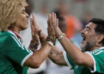 El Pibe Valderrama y su adiós a Diego Maradona
