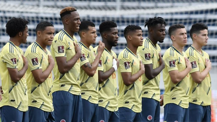 Selección Colombia ante Uruguay en Barranquilla
