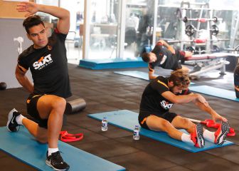 Falcao continúa trabajando diferenciado