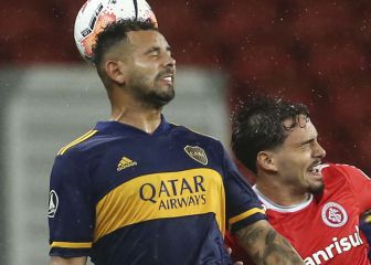 Cardona, figura en triunfo de Boca Juniors en Porto Alegre