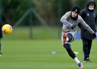 James, fino en práctica antes de enfrentar al Burnley