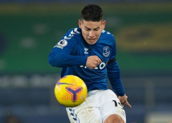 Everton confía en James para meterse en la pelea en Premier