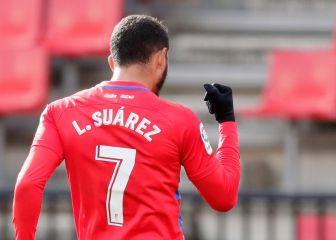 Luis Suárez anota en empate de Granada ante Huesca