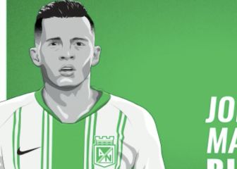 Así Atlético Nacional presenta a Jonathan Marulanda