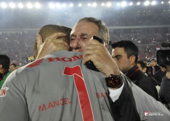 Seijas y Pelusso en los penales de la final de 2015: 