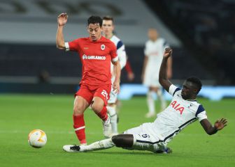 Davinson, titular en victoria de Tottenham en Europa League