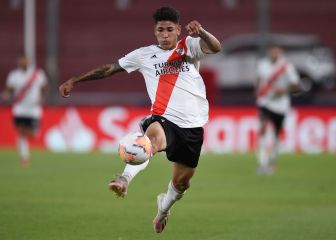 Carrascal rinde y Borré falla penal en triunfo de River Plate
