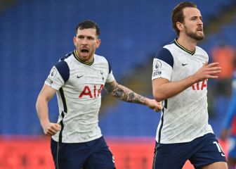 Tottenham y Crystal Palace igualan en un buen partido