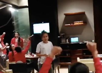 Así celebraron las Leonas la clasificación de Santa Fe