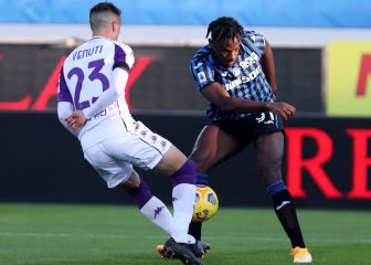 El destacado partido de Duván Zapata ante la Fiorentina
