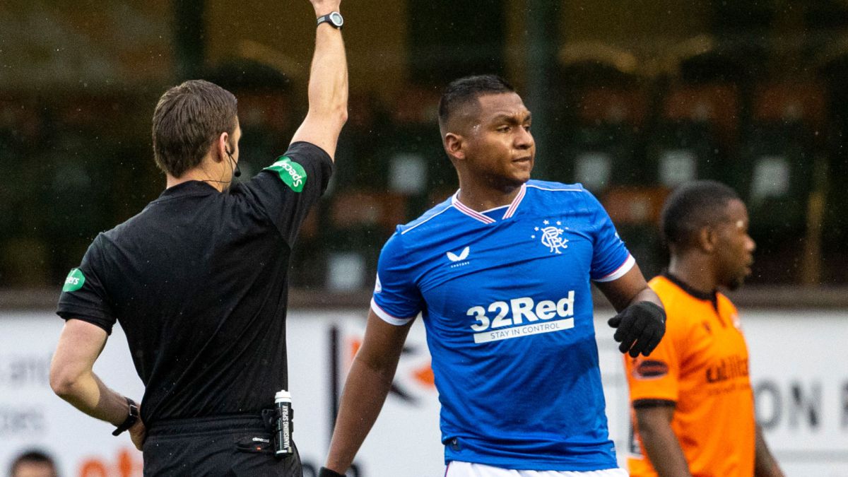 Alfredo Morelos, waiting for a sanction in Scotland