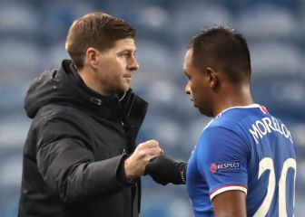 Gerrard respalda a Morelos pese a la falta de goles