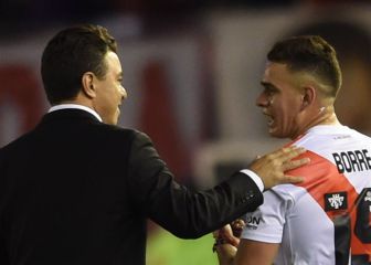 Gallardo, paciente con la renovación de Borré con River