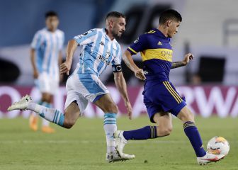 Con los colombianos, Boca pierde ante Racing