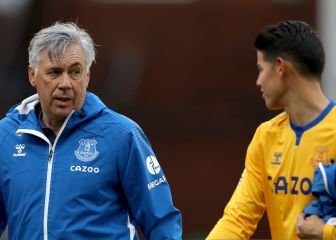 Ancelotti le quita presión a James para el resto de la 20/21