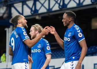 Everton vence al Arsenal con gol de Mina