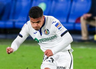 Cucho Hernández anota golazo en victoria del Getafe