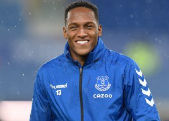 Yerry Mina, cada vez más adaptado a la Premier League
