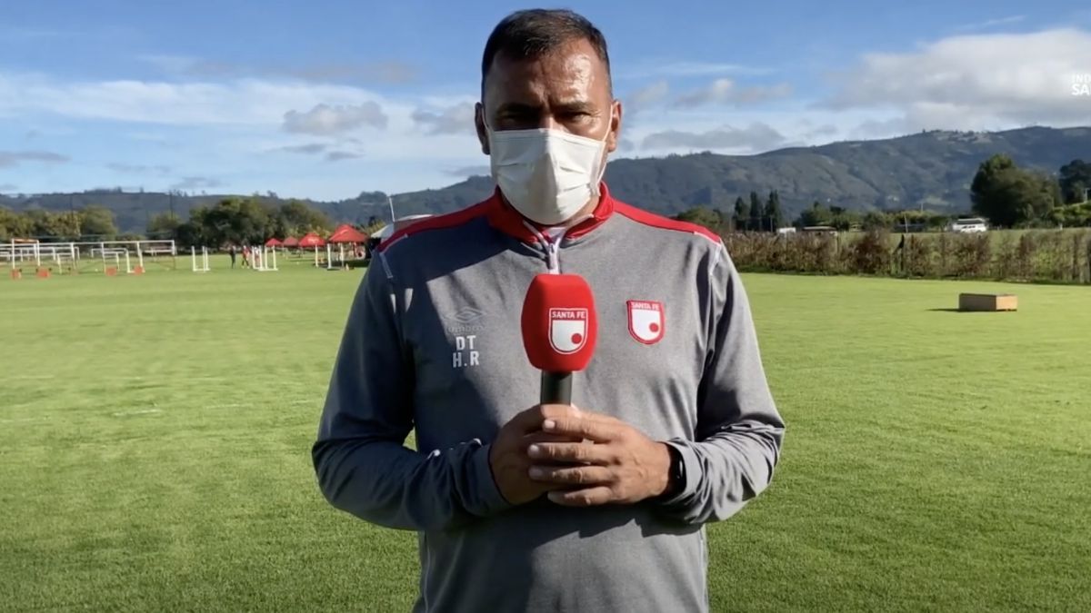 El Mensaje De Aliento De Harold Rivera A La Aficion De Santa Fe As Colombia