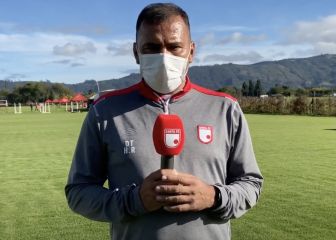 El mensaje de aliento de Harold Rivera a la afición de Santa Fe