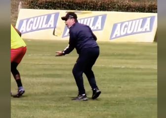 La intensidad del Bolillo Gómez en las prácticas de DIM