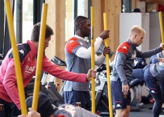 Zapata vuelve a entrenar y estaría en el Genoa vs Lazio