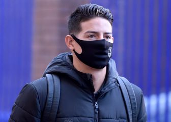 James regresa: Juega unos minutos ante West Ham