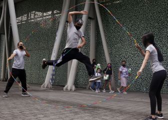 En imágenes: El salto con cuerda toma fuerza en el país