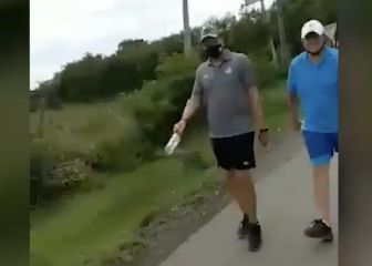 Juan Cruz cumple su promesa e inicia su caminata hasta Buga