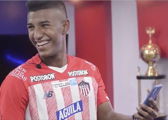 Junior y Luis Díaz le dan la bienvenida a Rubén Manjarrés