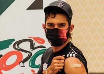 Gaviria y su equipo reciben la vacuna contra el covid-19