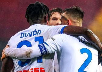 Duván y Muriel anotan en la goleada de Atalanta